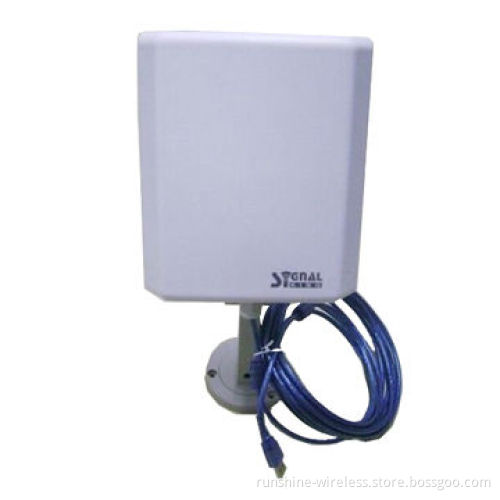 High Power Outdoor WiFi USB Adapter,WLAN Card, 1000mW, 150Mbps, with 14dbi Antenna
